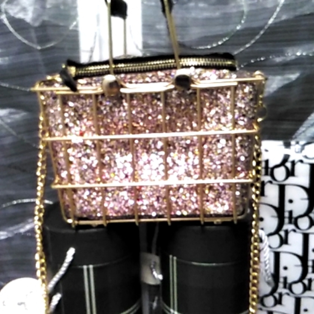 Hand bag with strap